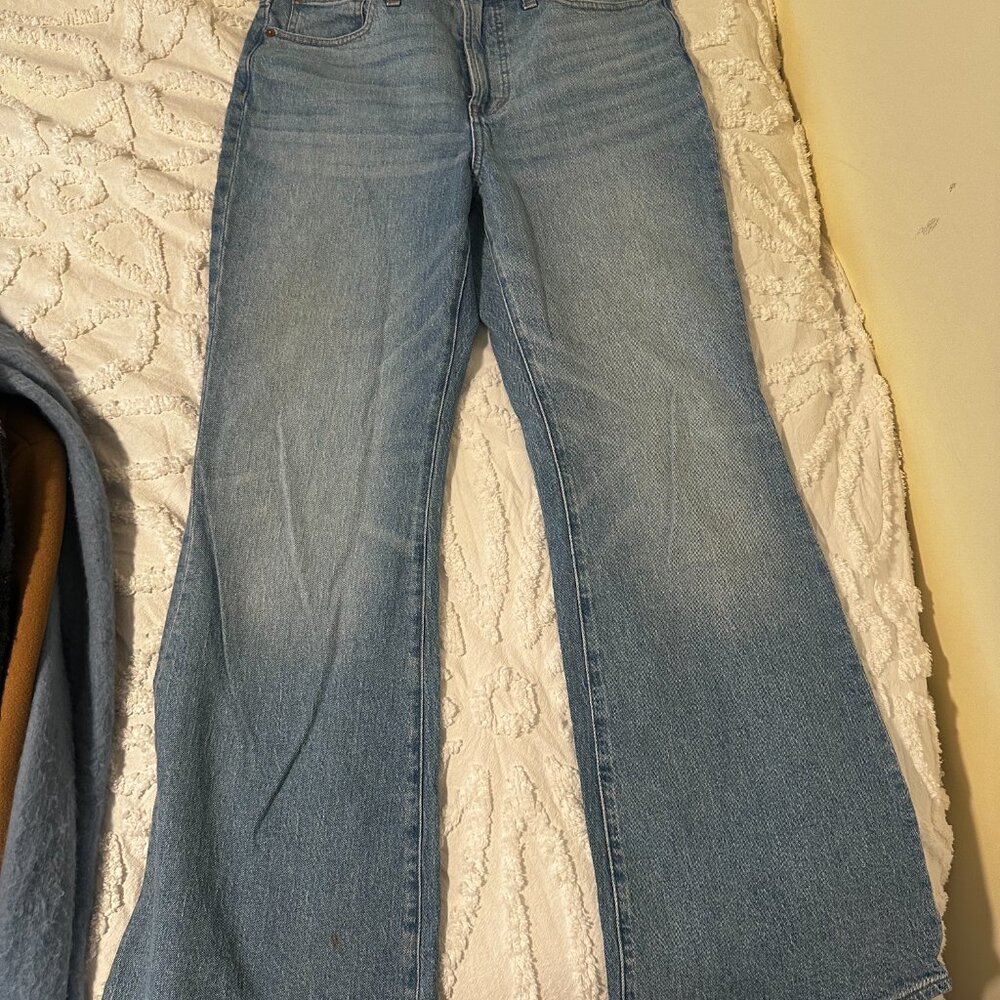 Madewell High waisted Flared Jeans